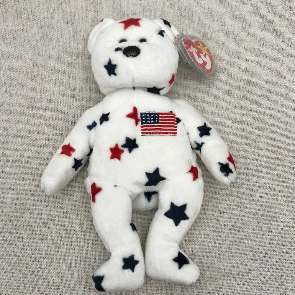Ty Beanie Baby Glory Bear: 1997-1998 Patriotic Plush‎ Toy